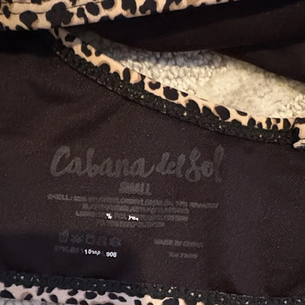 Cheetah Print One-Shoulder Bikini Set - Picture 3 of 5